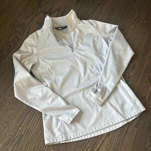 The North Face, women’s quarter zipper top fleece, GUC, size S